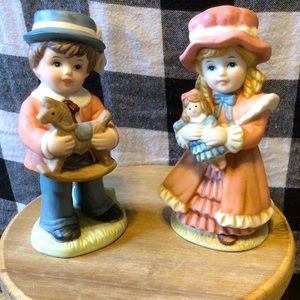 Vintage Homco Victorian children
